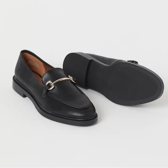 H&M Shoes - Black Loafers